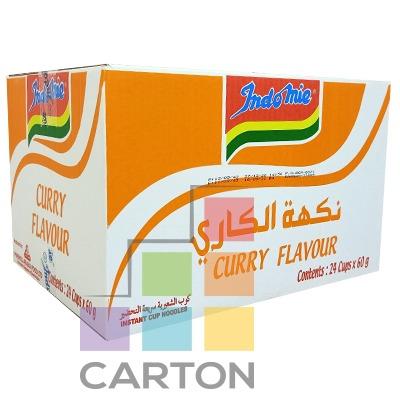 INDOMIE CUP NOODLE CURRY FLAVOUR 24*60GM